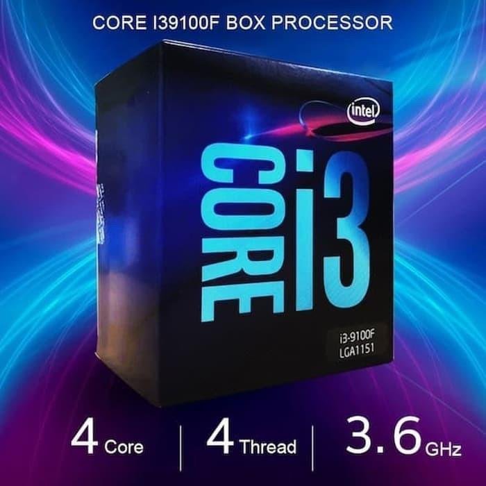 Micro Intel Core i3 9100F 3.60Ghz 6MB 9na (S1151)