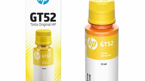 Tinta original HP GT52 amarillo