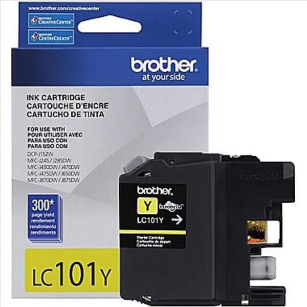 Cartucho Original Brother LC-101Y Amarillo