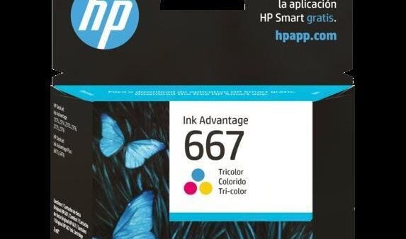 Cartucho original HP 667 Color (3YM78AL)