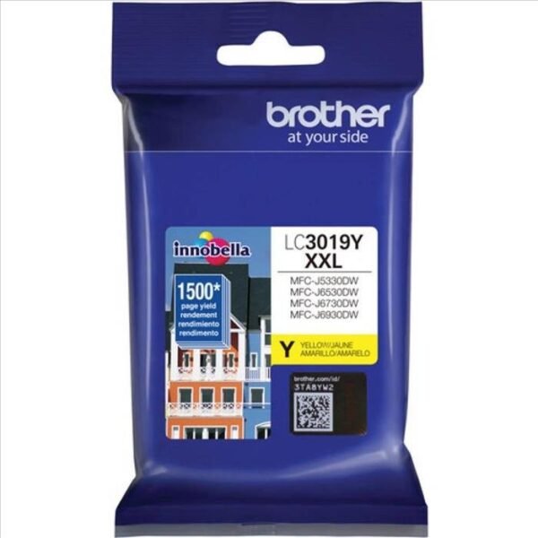 Cartucho Original Brother LC3019Y XXL Amarillo