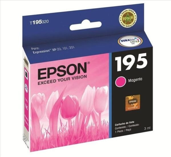 Cartucho Original EPSON 195 Magenta T195320