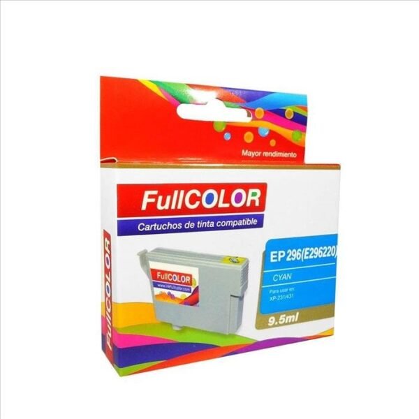 Cartucho alternativo Epson 296 2962 T296220 Cian