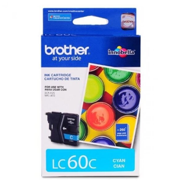 Cartucho Original Brother LC60C Cian