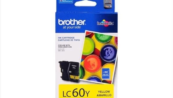 Cartucho Original Brother LC60Y Amarillo