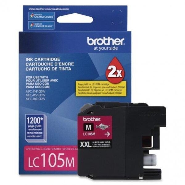 Cartucho Original Brother LC105M XXL Magenta