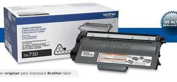 Toner Original Brother TN-750 Negro
