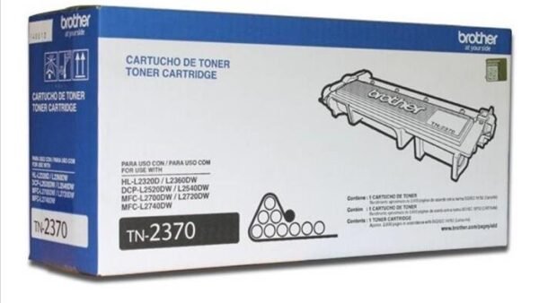 Toner Original Brother TN-2370 Negro
