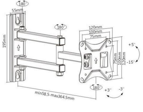 Soporte LCD/LED LDA23-113 - Imagen 2