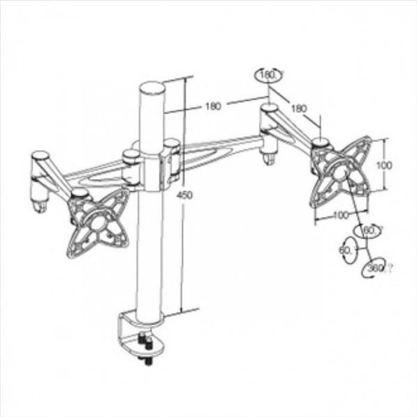 Soporte TV Monitor LCD LED LCD-T9 - Imagen 2