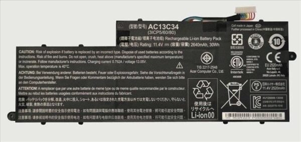Bateria Acer Aspire V5-122P V5-132 E3-111 AC13C34
