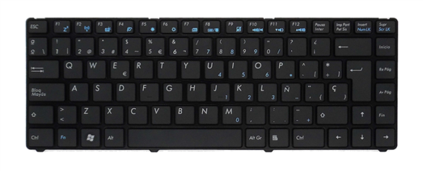 Teclado Asus EEE PC 1215B 1215P 1215N 1215T Esp - Imagen 2