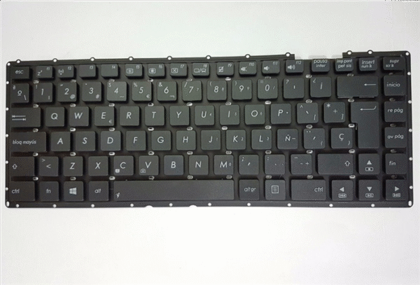 Teclado Asus X451 X451MA X451E X451C Esp s/marco - Imagen 2