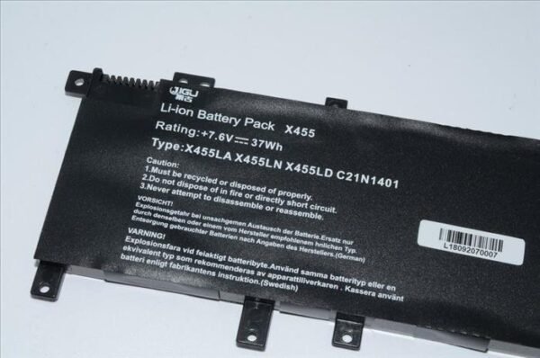 Bateria Asus X455 X455LA A455L C21INI401 C21N1401 - Imagen 2