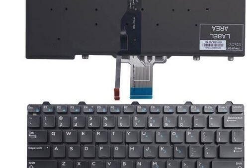 Teclado Dell E5250 E5270 E7250 Inglés