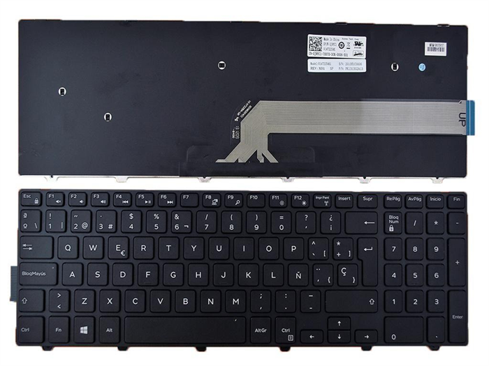 Teclado Dell Inspiron 15 3000 15 5000 17 5000 Esp