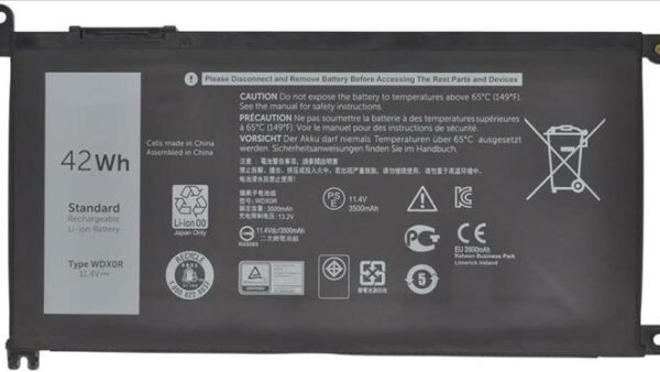 Bateria Dell WDX0R Inspiron 15 5000 5565 5567