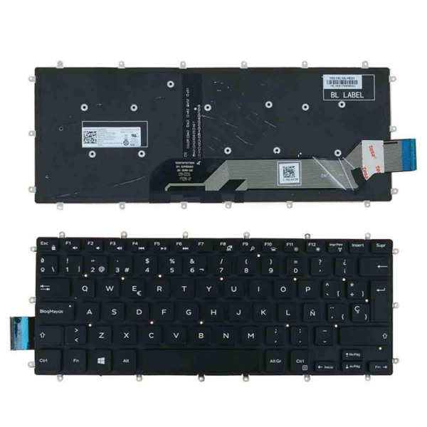 Teclado Dell Inspiron 13-5378 P69G 14-7466 Esp