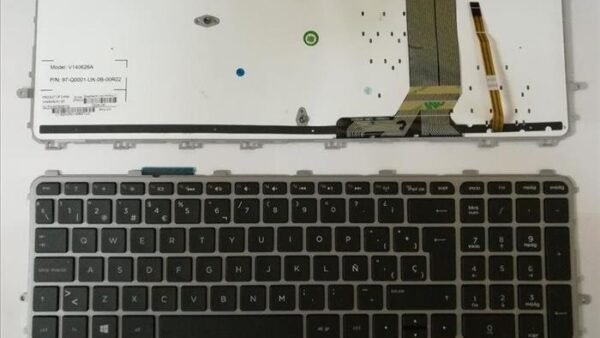 Teclado HP Envy 15-J 17-J Esp con marco y retro
