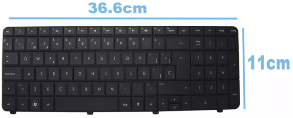 Teclado HP G72 CQ72 G72-100 G72-200 G72T-200 Esp - Imagen 2