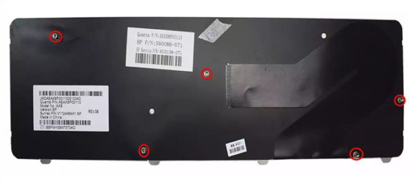 Teclado HP G72 CQ72 G72-100 G72-200 G72T-200 Esp - Imagen 3
