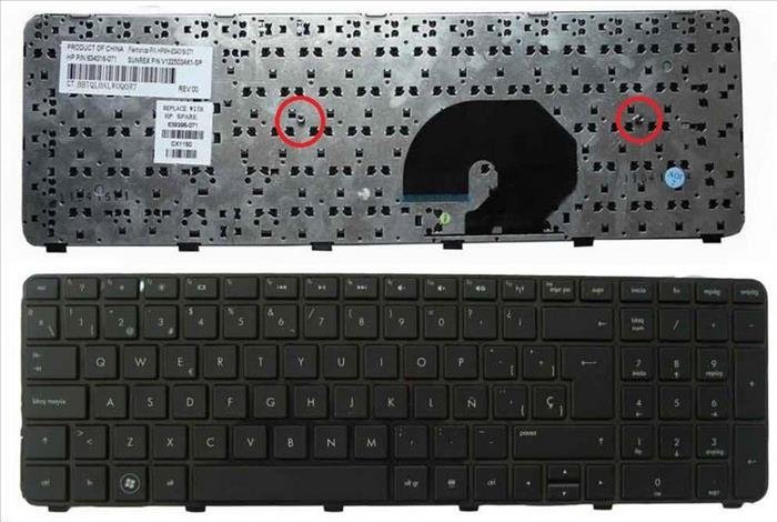 Teclado HP DV7-6000 DV7-6100 DV7T-6000 Esp c/marco