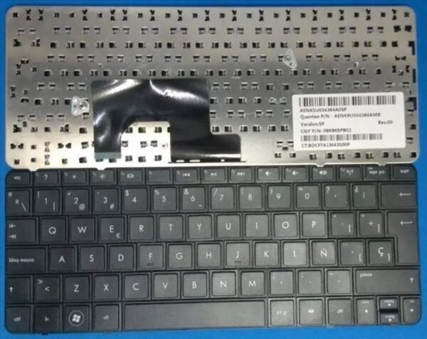 Teclado HP Mini 110 200 210 Esp con marco - Imagen 2