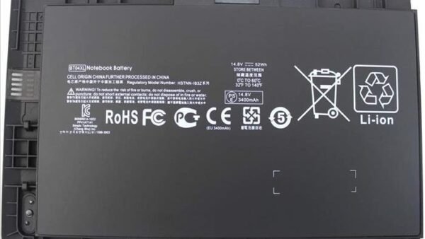Bateria HP Folio 9470 9470M 9480M BT04XL BT04