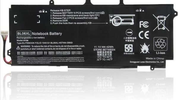 Bateria HP Folio 1040 BL06XL