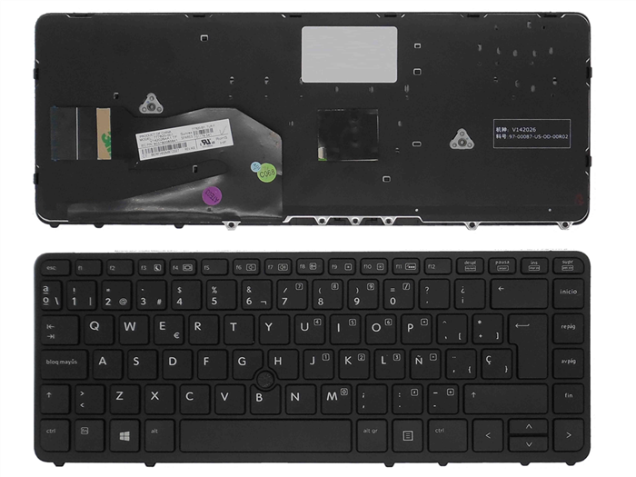 Teclado HP EliteBook 740 745 750 840 850 G1 G2 Esp