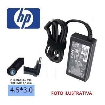 Cargador p/ HP 45W 19.5V 2.31A 4.5*3.0  pin azul