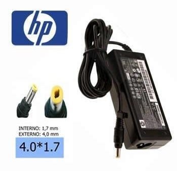 Cargador HP  40W 19.5V 2.05A 4.0*1.7 pin amarillo
