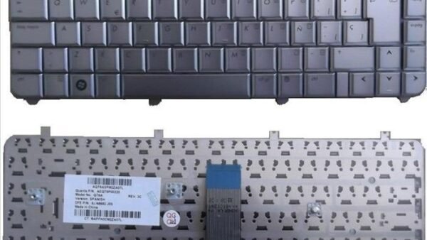 Teclado HP DV5-1000 DV5-1100 DV5-1200 Esp plateado