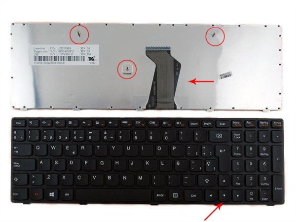 Teclado Lenovo G500 G505 G510 G700 G710 Esp