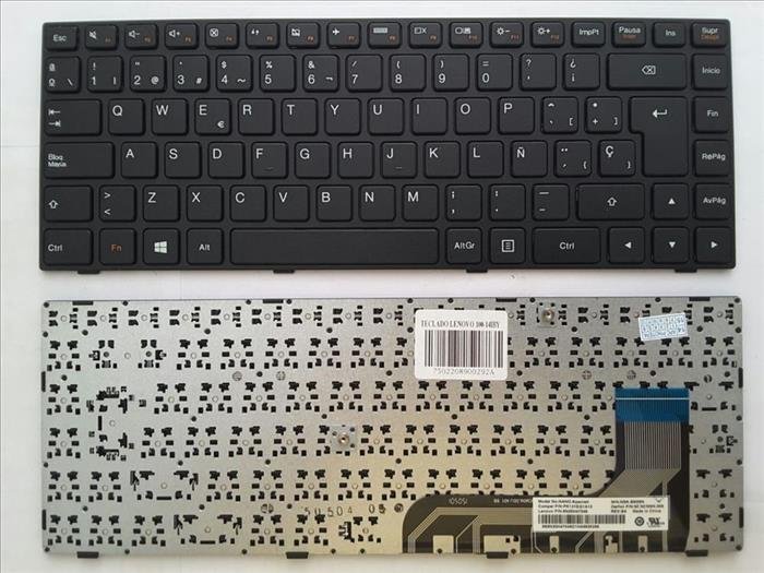 Teclado Lenovo IdeaPad 100-14IBY 5N20H47053 Esp