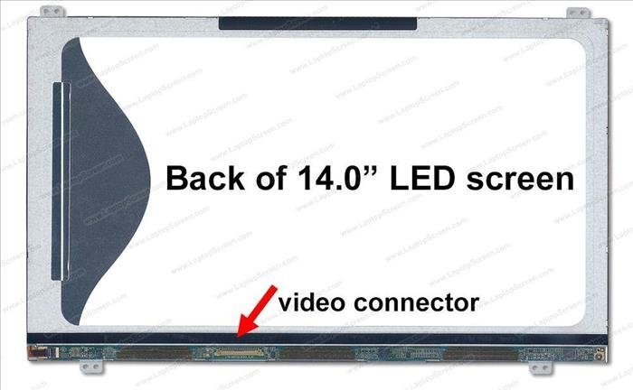 Pantalla 14.0 LED Slim UD 40 pines conector izq