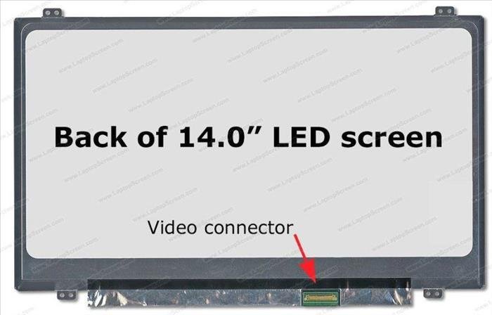 Pantalla 14.0 LED Slim UD 30 pines FHD