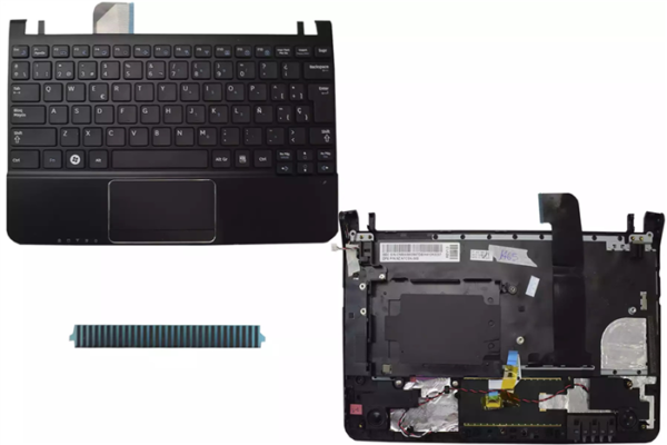 Teclado Samsung NP-NC210 con palmrest completo Esp