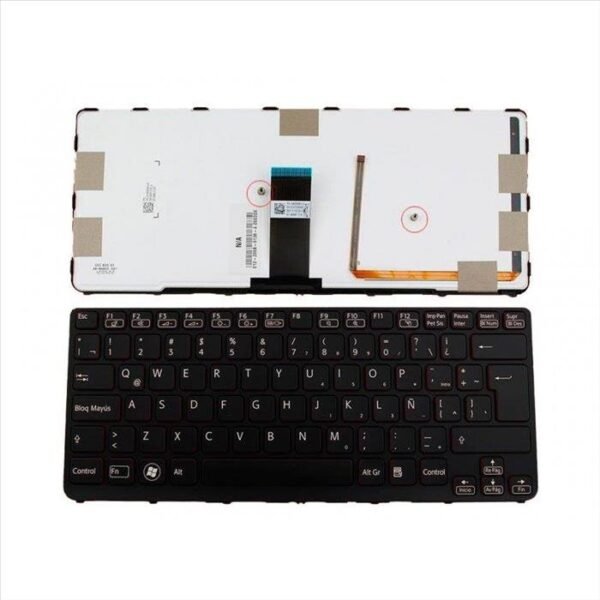 Teclado Sony SVE14A Español negro y retro