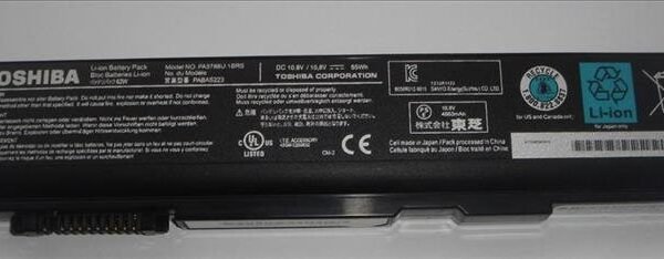 Bateria p/ Toshiba PA3787 PA3788 L40 L45