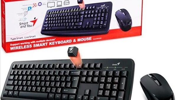 Combo Teclado y Mouse Genius KM-8100 USB Inalambri