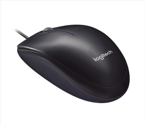 Mouse Logitech M90 Cableado USB Negro