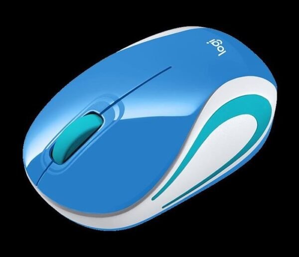Mouse Logitech M187 Inalámbrico Azul - Imagen 2