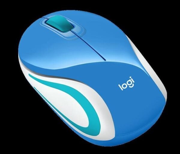 Mouse Logitech M187 Inalámbrico Azul - Imagen 3