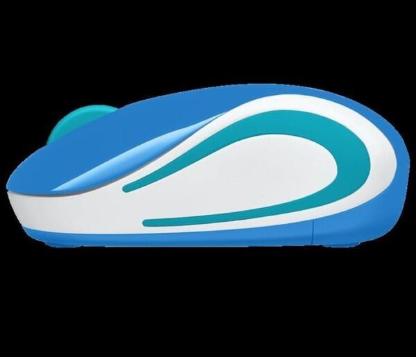 Mouse Logitech M187 Inalámbrico Azul - Imagen 4