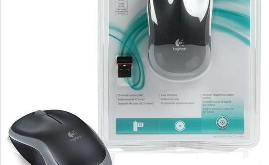 Mouse Logitech M185 Inalámbrico Negro