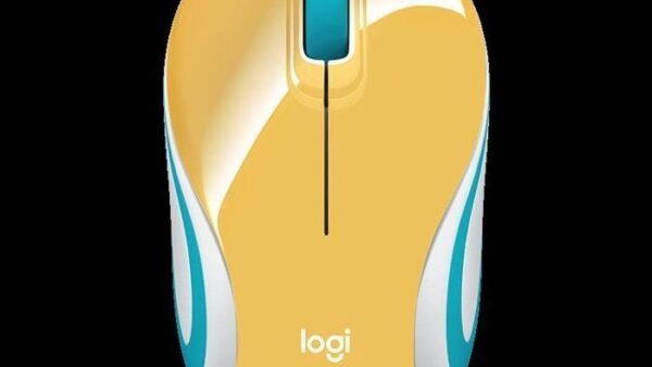 Mouse Logitech M187 Inalámbrico Amarillo