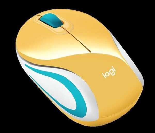 Mouse Logitech M187 Inalámbrico Amarillo - Imagen 3
