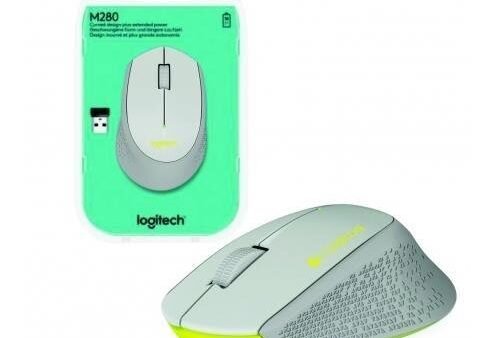 Mouse Logitech M280 Gris Inalambrico