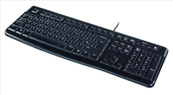 Teclado Logitech K120 USB Cableado